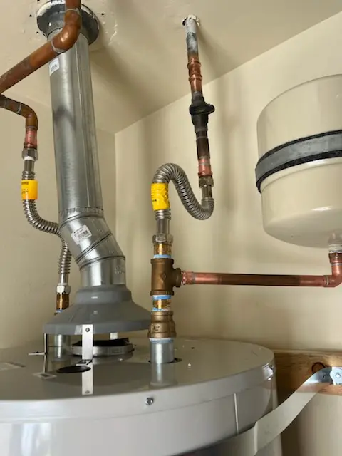 Water heater installation and plumbing repair in Belair Woods