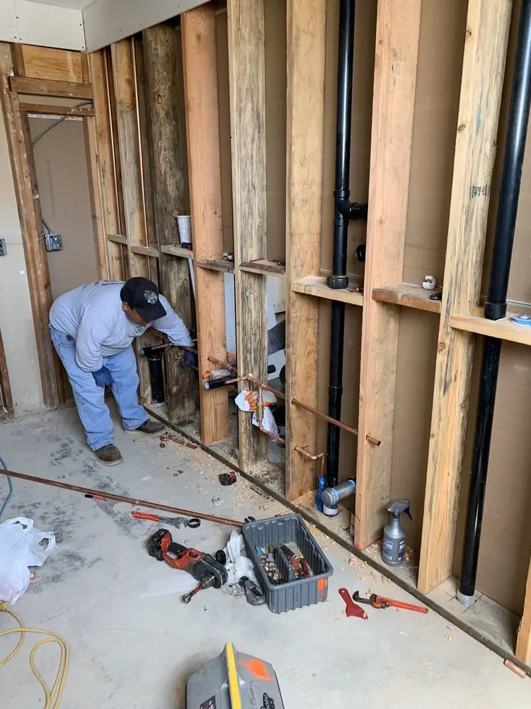 Commercial rough-in plumbing for Gas Line Repair in Belair Woods